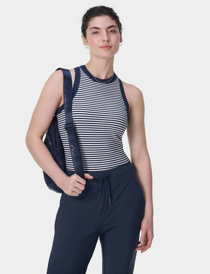 Sweaty Betty Harper Racer Vest - Navy White Stripeimage4- The Sports Edit