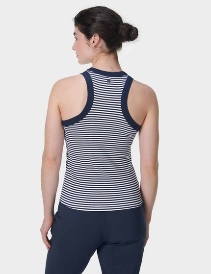 Sweaty Betty Harper Racer Vest - Navy White Stripeimage2- The Sports Edit