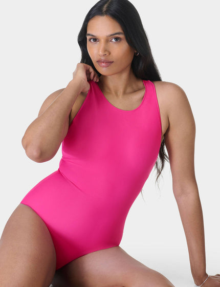 Sweaty Betty HydroPower Performance Swimsuit - Fuchsia Pinkimage5- The Sports Edit