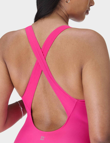 Sweaty Betty HydroPower Performance Swimsuit - Fuchsia Pinkimage4- The Sports Edit