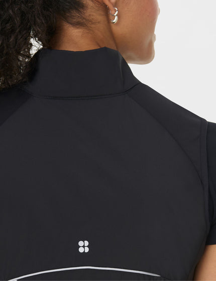 Sweaty Betty Limitless Run Gilet - Blackimages4- The Sports Edit