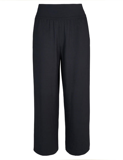 Sweaty Betty Modal Wide Leg Trousers - Blackimage4- The Sports Edit