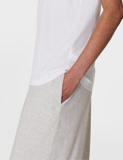 Sweaty Betty Modal Wide Leg Trousers - Light Grey Marlimage4- The Sports Edit