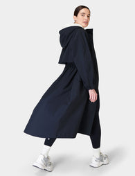 Sweaty Betty | Motion Longline Parka - Navy Blue | The