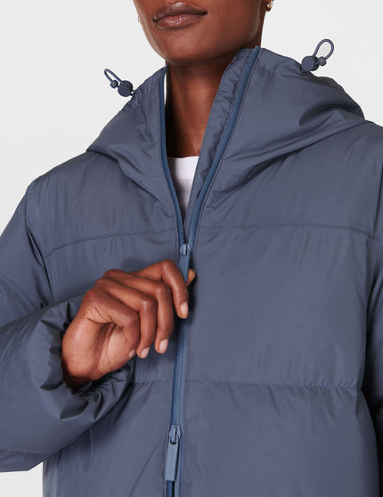 Sweaty Betty Nimbus Longline Puffer - Endless Blueimage4- The Sports Edit