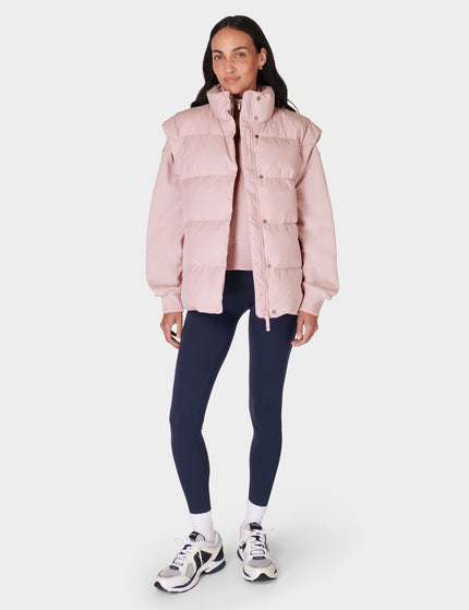 Sweaty Betty Nimbus Puffer Gilet - Pirouette Pinkimage7- The Sports Edit