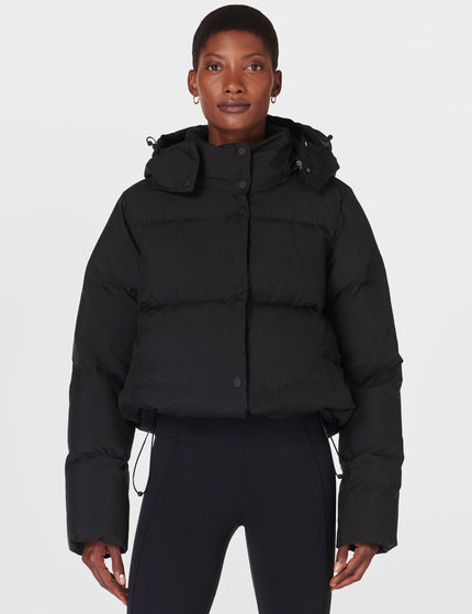 Sweaty Betty Nimbus Short Puffer - Blackimage1- The Sports Edit