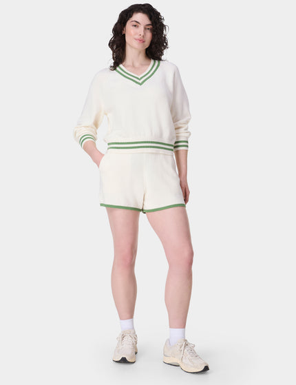Sweaty Betty Off Court Knitted Short - Lily Whiteimages5- The Sports Edit