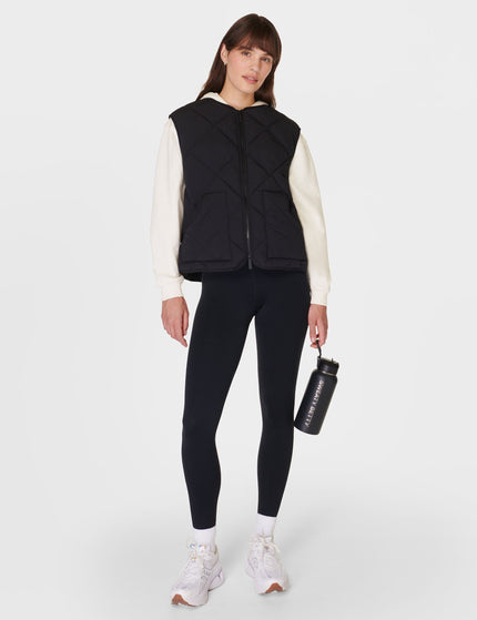 Sweaty Betty On the Move Gilet - Blackimage4- The Sports Edit