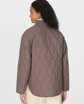 On the Move Jacket - Taupe Brown