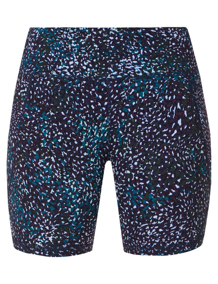 Sweaty Betty Power 6" Cycling Shorts - Blue Aurora Printimage8- The Sports Edit