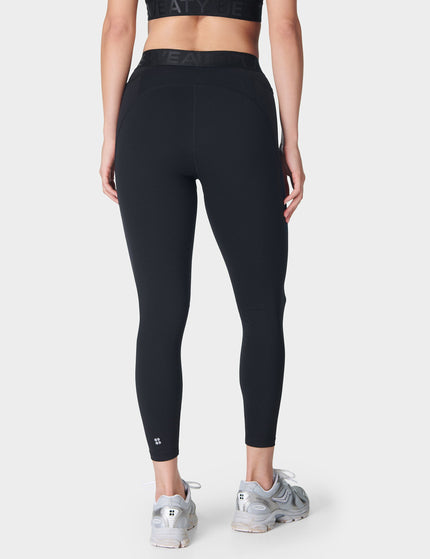 Sweaty Betty Power 7/8 Elastic Waist Gym Legging - Blackimage2- The Sports Edit