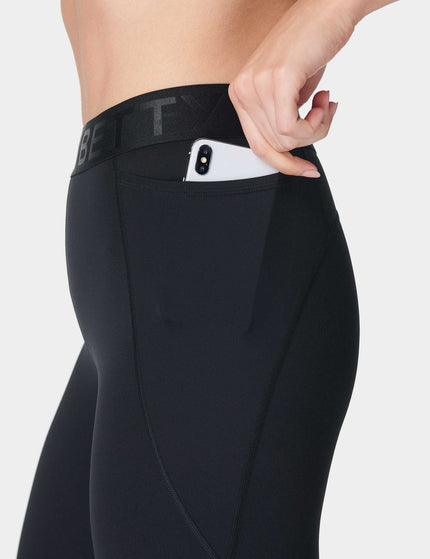 Sweaty Betty Power 7/8 Elastic Waist Gym Legging - Blackimage5- The Sports Edit