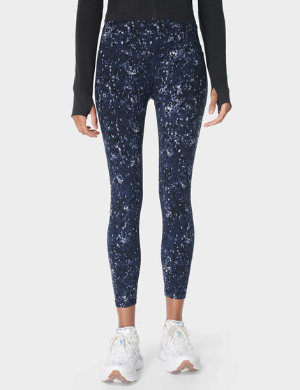 Sweaty Betty Power 7/8 Gym Leggings - Blue Ebony Printimage1- The Sports Edit