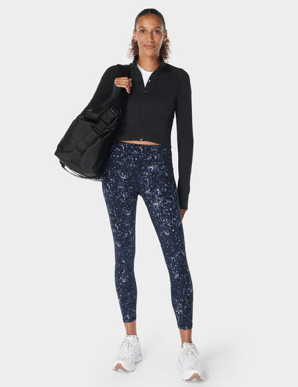 Sweaty Betty Power 7/8 Gym Leggings - Blue Ebony Printimage7- The Sports Edit