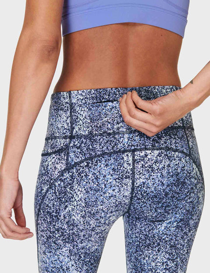 Sweaty Betty Power 7/8 Gym Leggings - Blue Speckle Printimage5- The Sports Edit