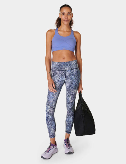 Sweaty Betty Power 7/8 Gym Leggings - Blue Speckle Printimage7- The Sports Edit