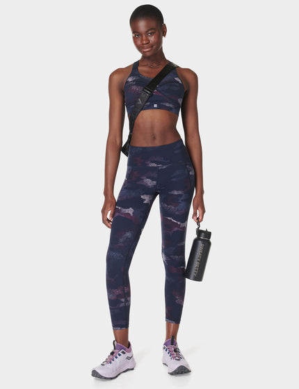 Sweaty Betty Power 7/8 Gym Leggings - Blue Spray Camo Printimage7- The Sports Edit