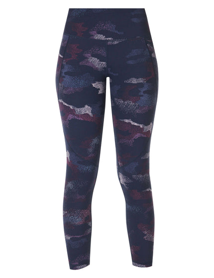 Sweaty Betty Power 7/8 Gym Leggings - Blue Spray Camo Printimage8- The Sports Edit