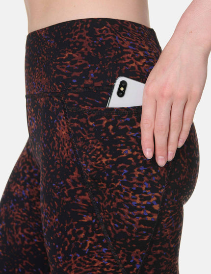 Sweaty Betty Power 7/8 Gym Leggings - Brown Tortoise Printimage4- The Sports Edit