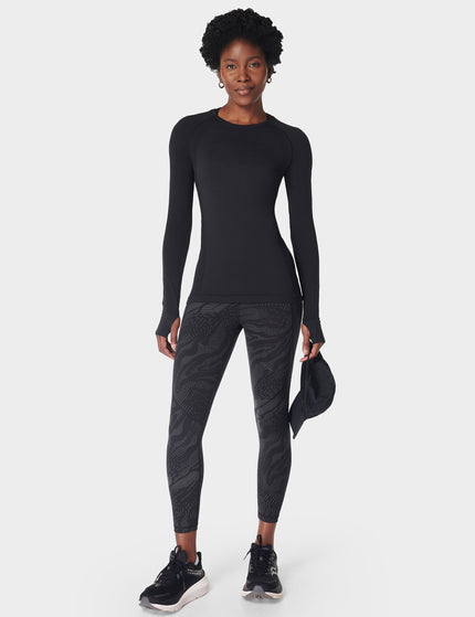 Sweaty Betty Power 7/8 Reflective Gym Leggings - Black Wavey Reflective Printimage7- The Sports Edit