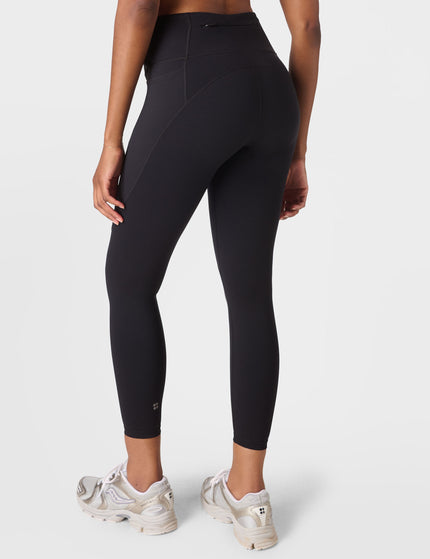 Sweaty Betty Power 7/8 Wrap Waist Gym Leggings - Blackimages2- The Sports Edit
