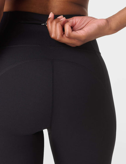 Sweaty Betty Power 7/8 Wrap Waist Gym Leggings - Blackimages5- The Sports Edit