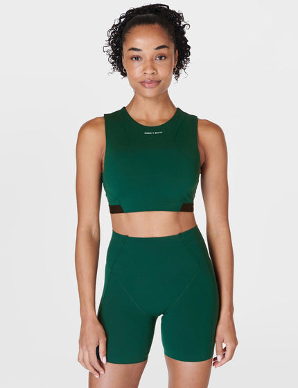 Sweaty Betty Power Advantage Bra Top - Retro Greenimage1- The Sports Edit