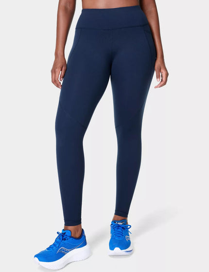 Sweaty Betty Power Gym Leggings - Navy Blueimage1- The Sports Edit