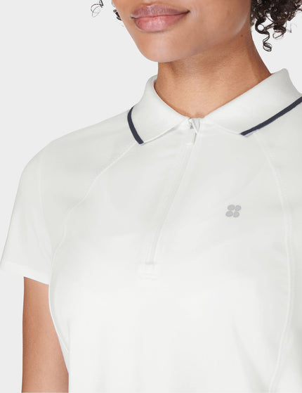 Sweaty Betty Power Match Point Tennis T-Shirt - Whiteimage4- The Sports Edit