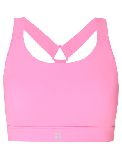 Sweaty Betty Power Medium Support Seam-Free Bust Bra - Guava Pink - BROKEN STOCKimages6- The Sports Edit
