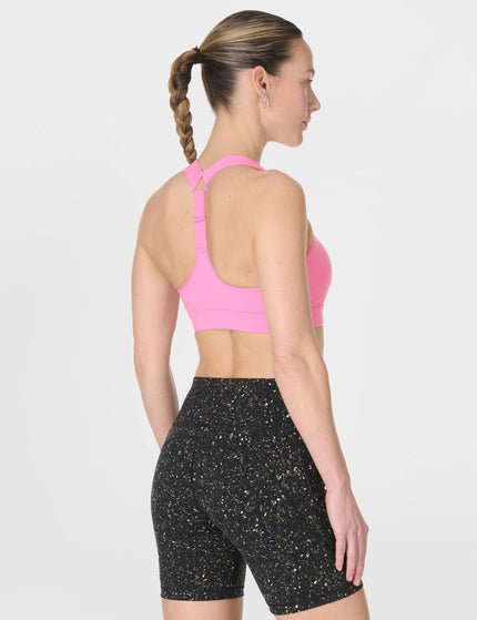 Sweaty Betty Power Medium Support Seam-Free Bust Bra - Guava Pink - BROKEN STOCKimages2- The Sports Edit
