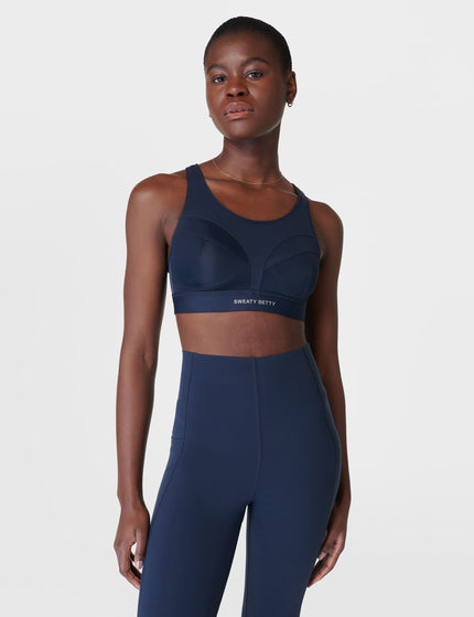 Sweaty Betty Power Pro Running Bra - Navy Blueimage1- The Sports Edit