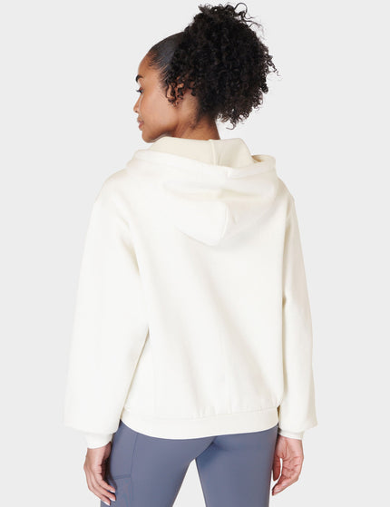 Sweaty Betty Powerhouse Zip Up Hoody - Lily Whiteimage2- The Sports Edit