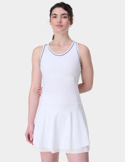 Sweaty Betty Pro Racket Power Tank - Whiteimage1- The Sports Edit