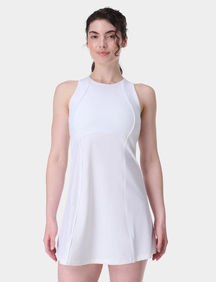 Sweaty Betty Racket Tennis Dress - Whiteimage1- The Sports Edit