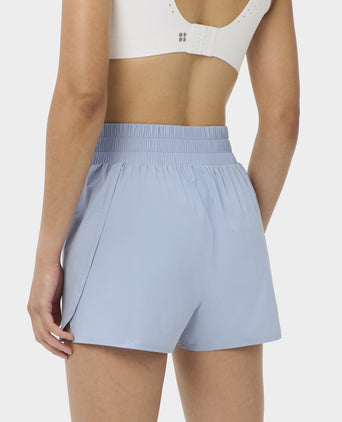 Running Shell Shorts - Laguna Blue