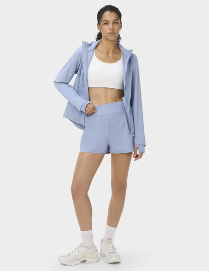 Sweaty Betty Running Shell Shorts - Laguna Blueimages5- The Sports Edit