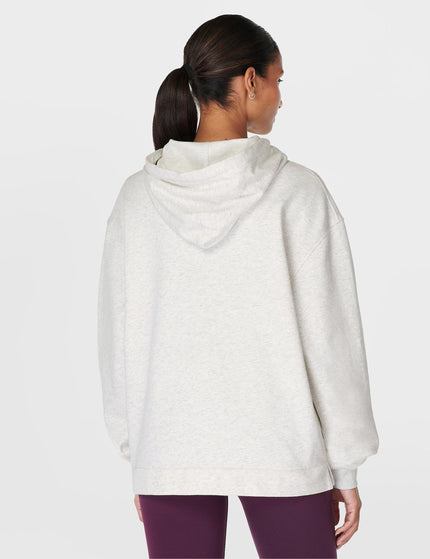 Sweaty Betty Revive Longline Hoody - Ice Grey Marlimage2- The Sports Edit