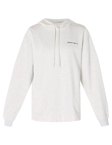 Sweaty Betty Revive Longline Hoody - Ice Grey Marlimage6- The Sports Edit