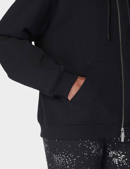 Sweaty Betty Revive Zip Through Hoody - Blackimage4- The Sports Edit