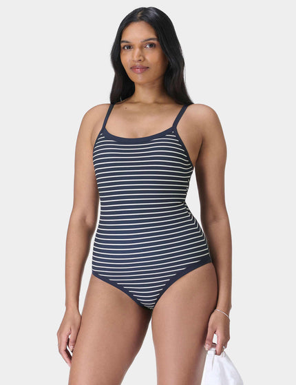 Sweaty Betty Riviera Swimsuit - Blue Coastal Stripeimage5- The Sports Edit