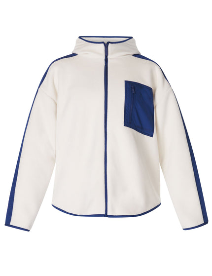 Sweaty Betty Roam Borg Zip Up - Lily White/Flux Blueimage8- The Sports Edit