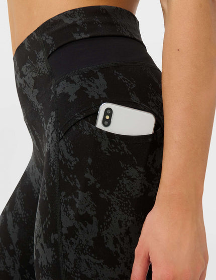 Sweaty Betty Runner's High Power 7/8 Leggings - Black Cliff Face Printimages3- The Sports Edit