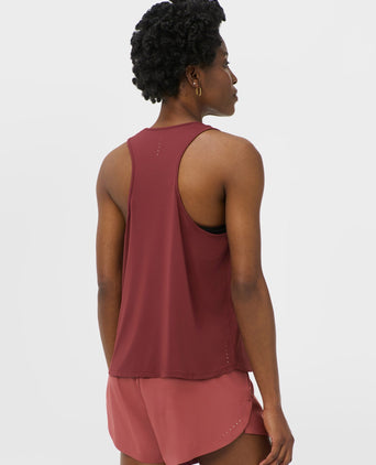 Runner's High Tank - Merlot Red