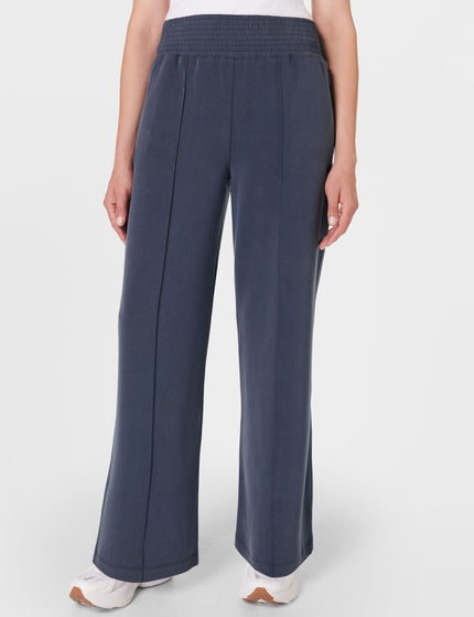 Sweaty Betty Sand Wash Cloud Weight Track Trousers - Navy Blueimage1- The Sports Edit