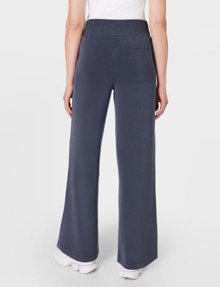 Sweaty Betty Sand Wash Cloud Weight Track Trousers - Navy Blueimage2- The Sports Edit