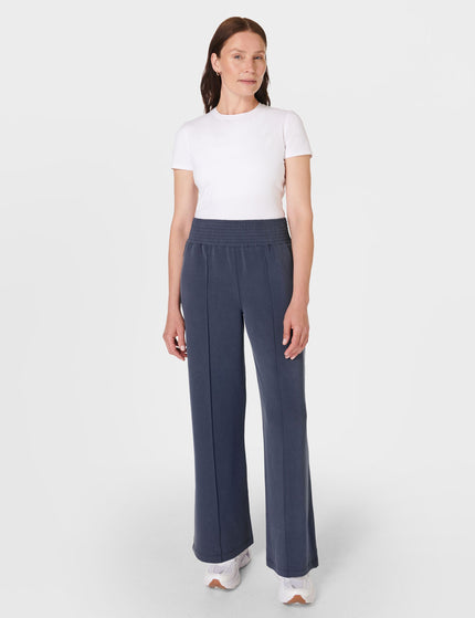 Sweaty Betty Sand Wash Cloud Weight Track Trousers - Navy Blueimage5- The Sports Edit