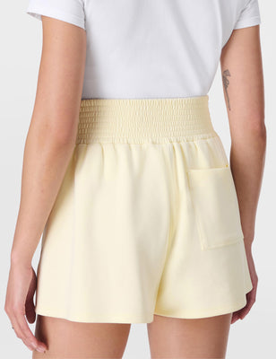 Sand Wash CloudWeight Shorts - Buttercream Yellow