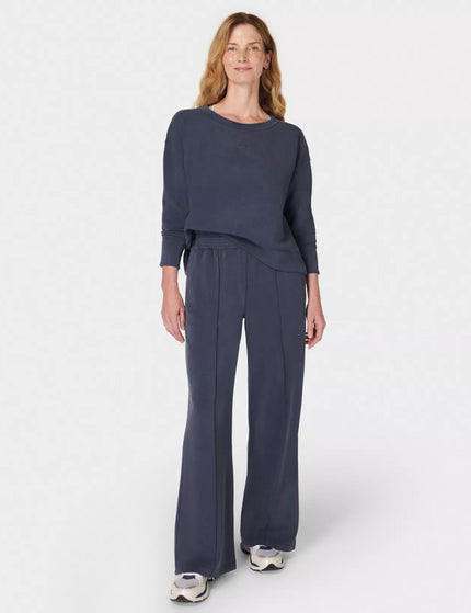 Sweaty Betty Sand Wash Pullover - Navy Blueimage6- The Sports Edit